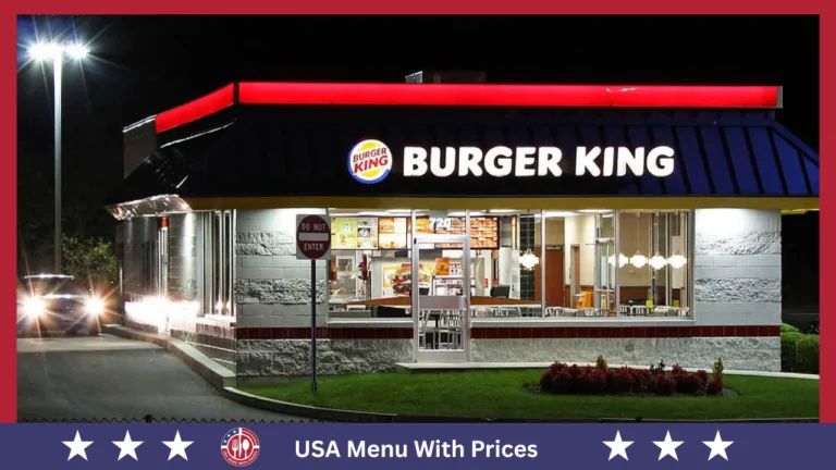Burger King Menu With Prices