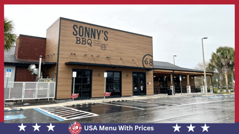 sonny's menu