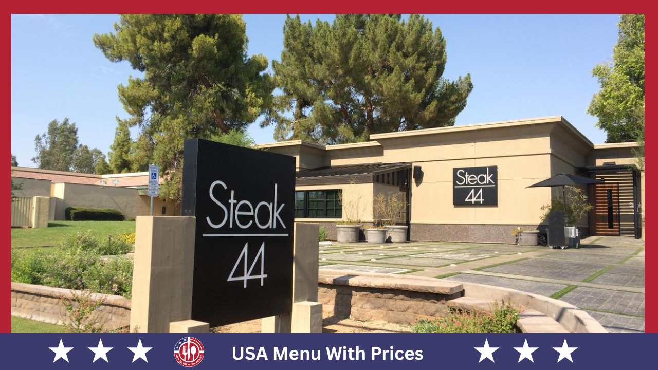 steak 48 menu with Prices