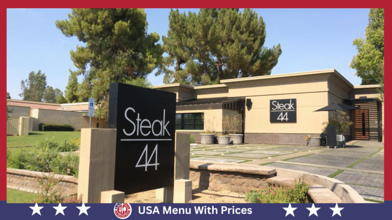 Steak 48 Menu With Prices