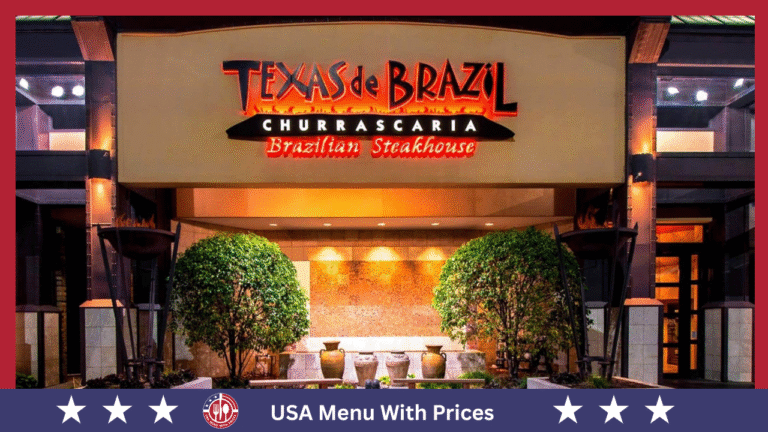 Texas de Brazil Menu With Prices