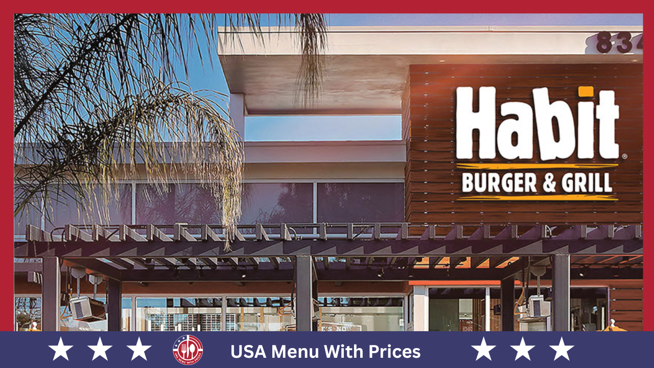 the habit burger grill menu USA