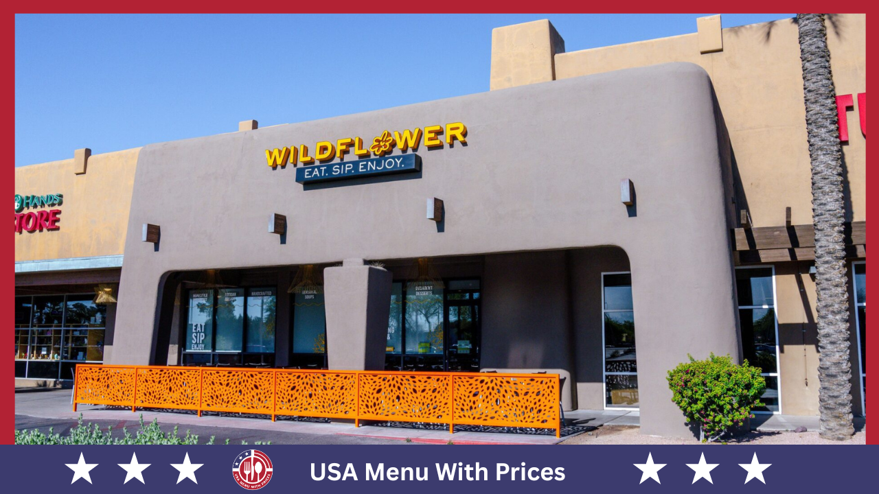 Wildflower Menu With Prices