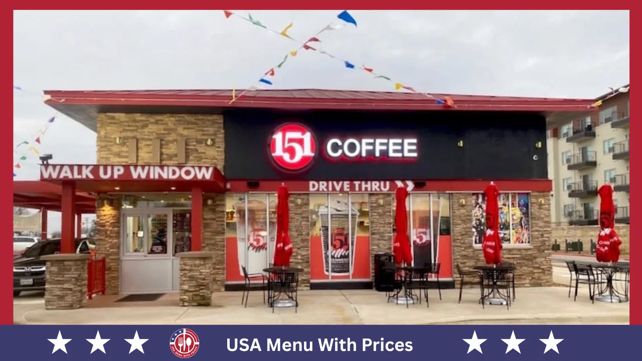 151 Coffee Menu With Prices In USA