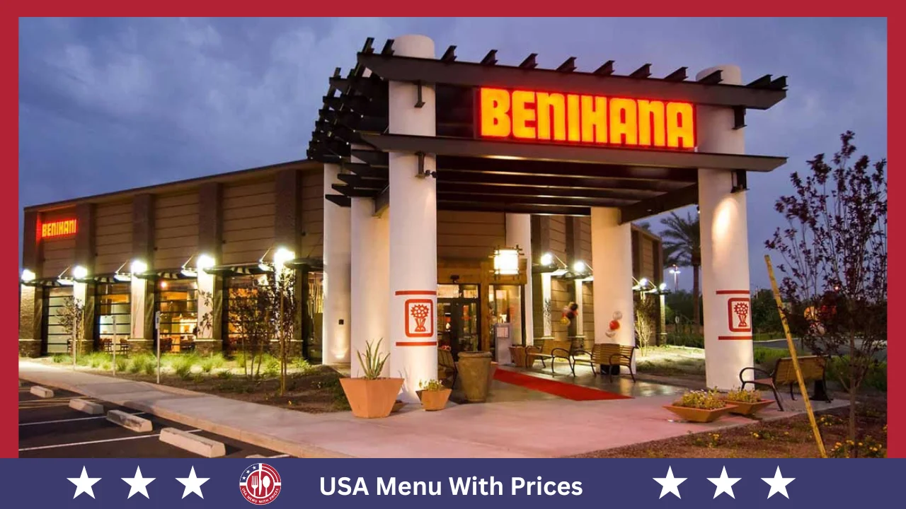 Benihana Menu With Prices In USA