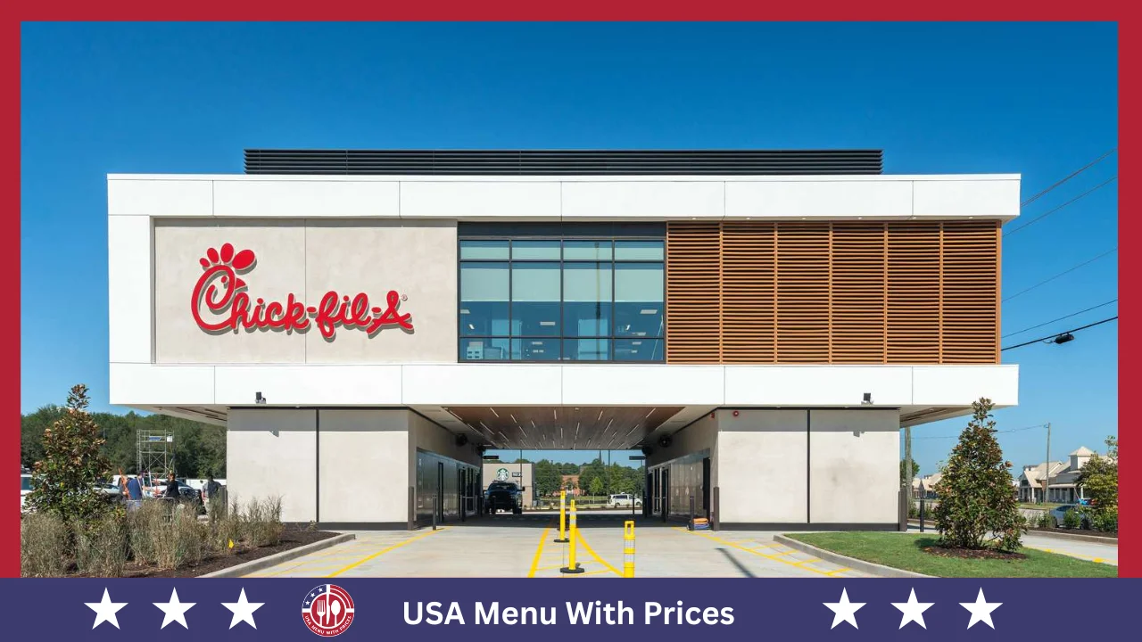 Chick-fil-A Menu With Prices