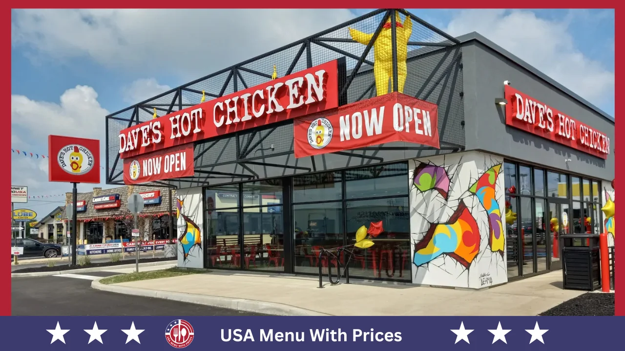 Dave’s Hot Chicken Menu In USA