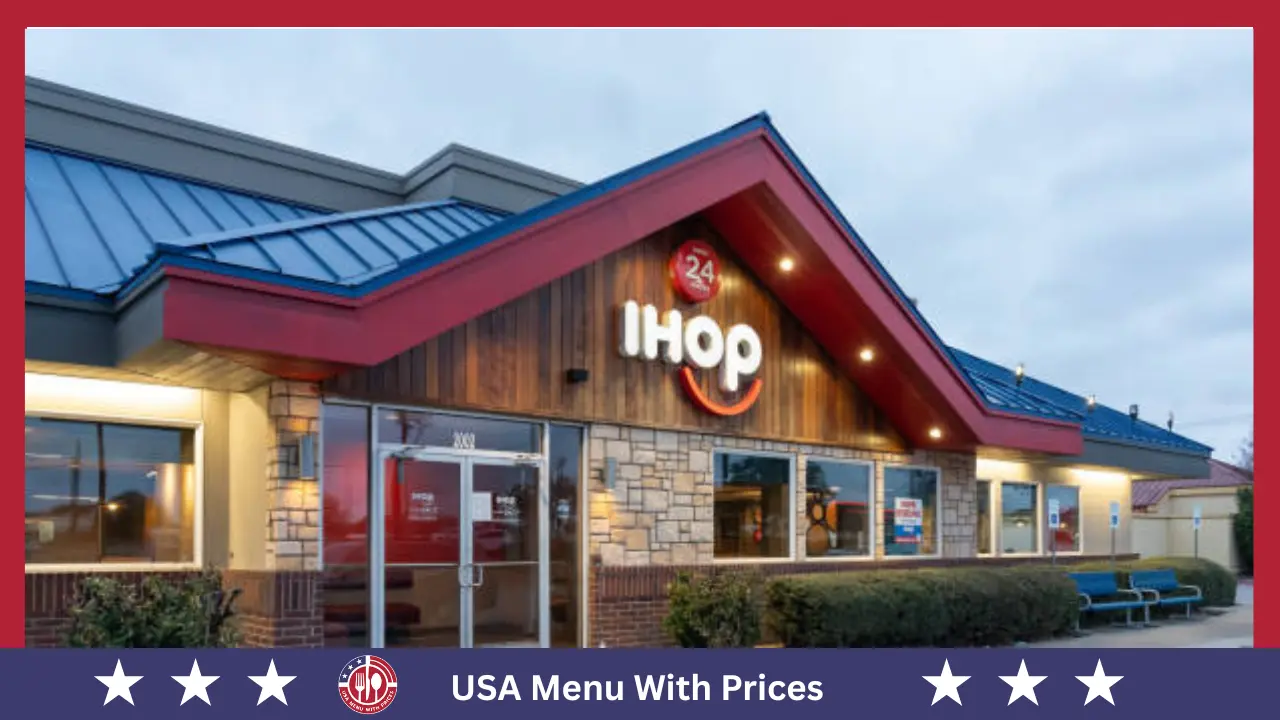 IHOP Menu with prices in USA