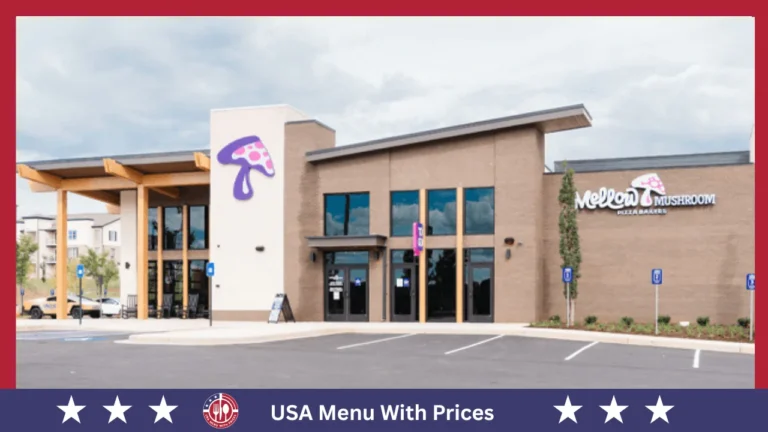 Mellow Mushroom Menu With Prices In USA
