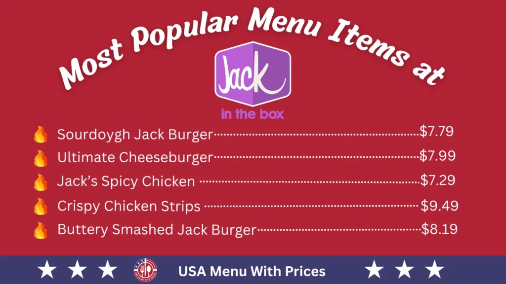 Most Popular Menu Items at Jack In the Box Menu
