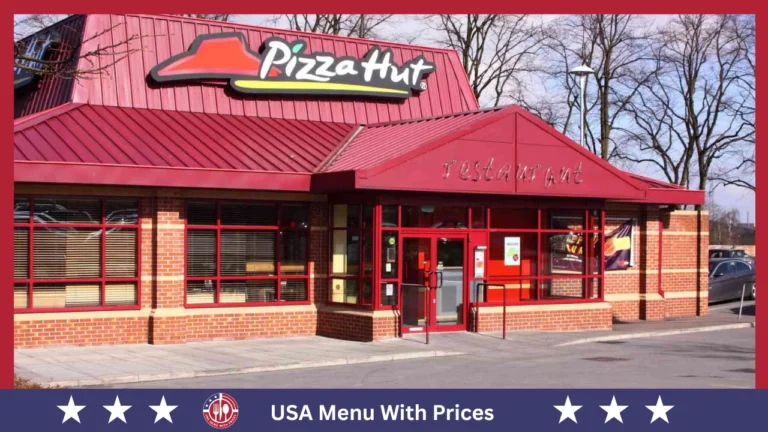 Pizza Hut Menu With Prices in USA