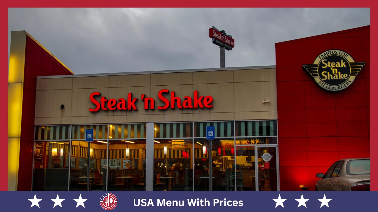 Steak 'n Shake Menu In USA