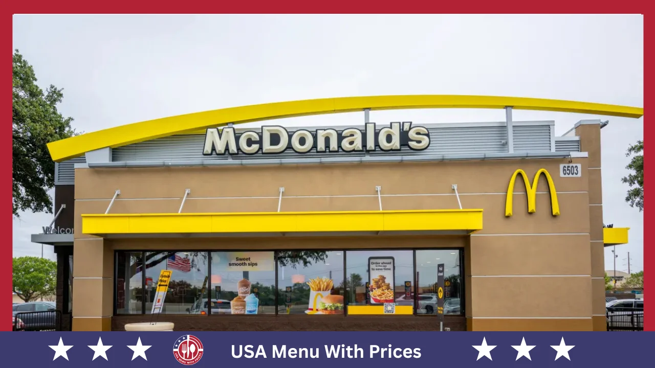 McDonald’s Menu With Prices In USA