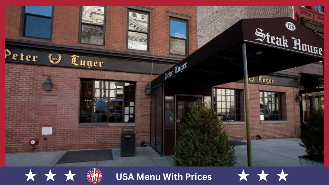 peter luger steak house menu With Prices In USA
