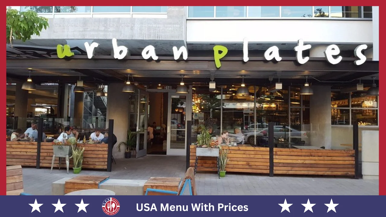Urban Plates Menu With Prices