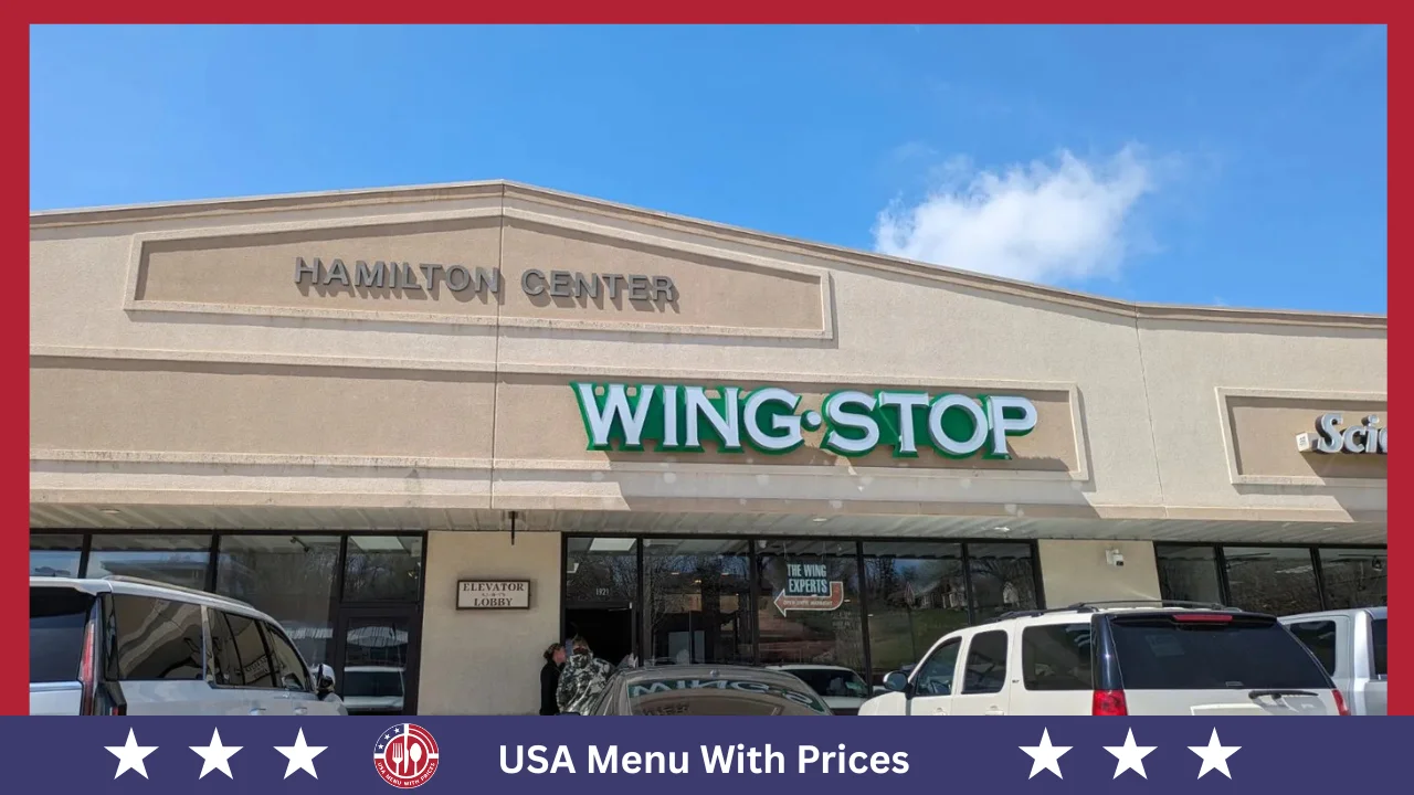 Wingstop Menu With Prices In USA