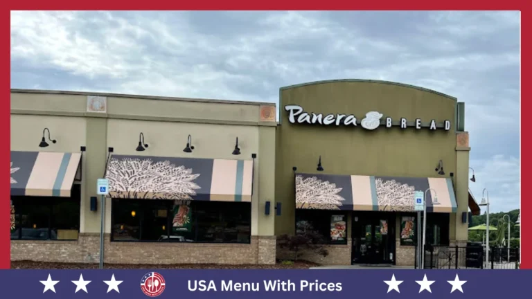 Panera Menu With Prices In USA